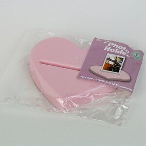 Horizon Light Pink Heart Photo Holder Stand